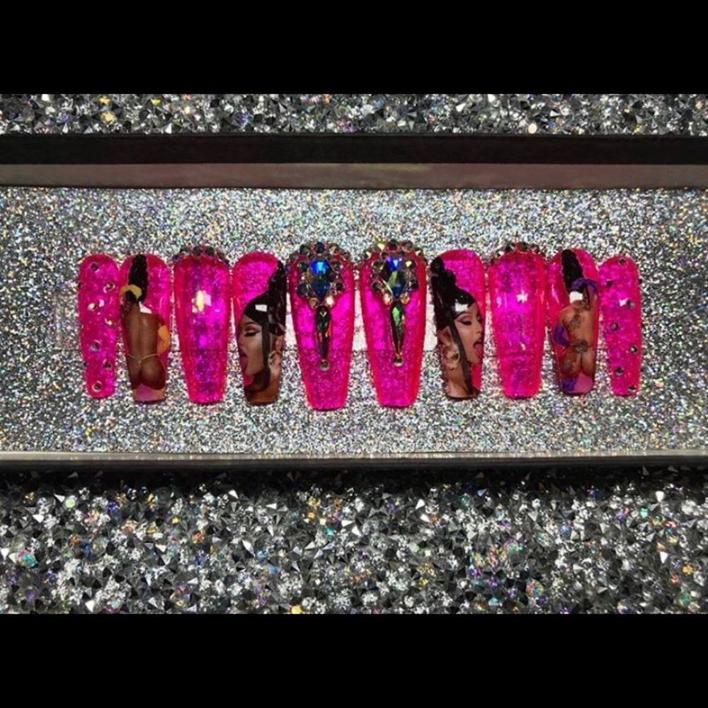 💦Cardi B & Meg WAP Nailz 💦